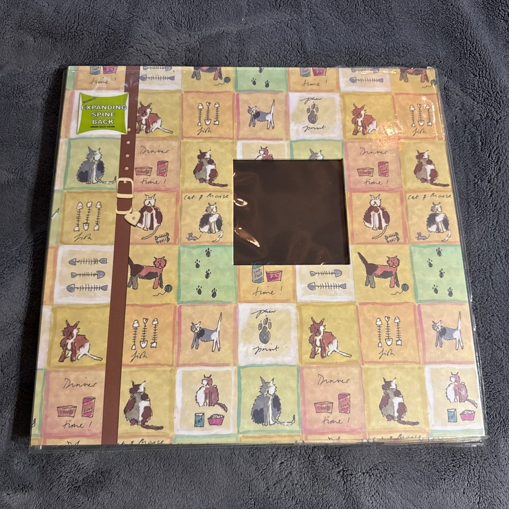 Pioneer Cat Kitten Memory Book Album 12"x 12" Acid Free Top Load Pages New